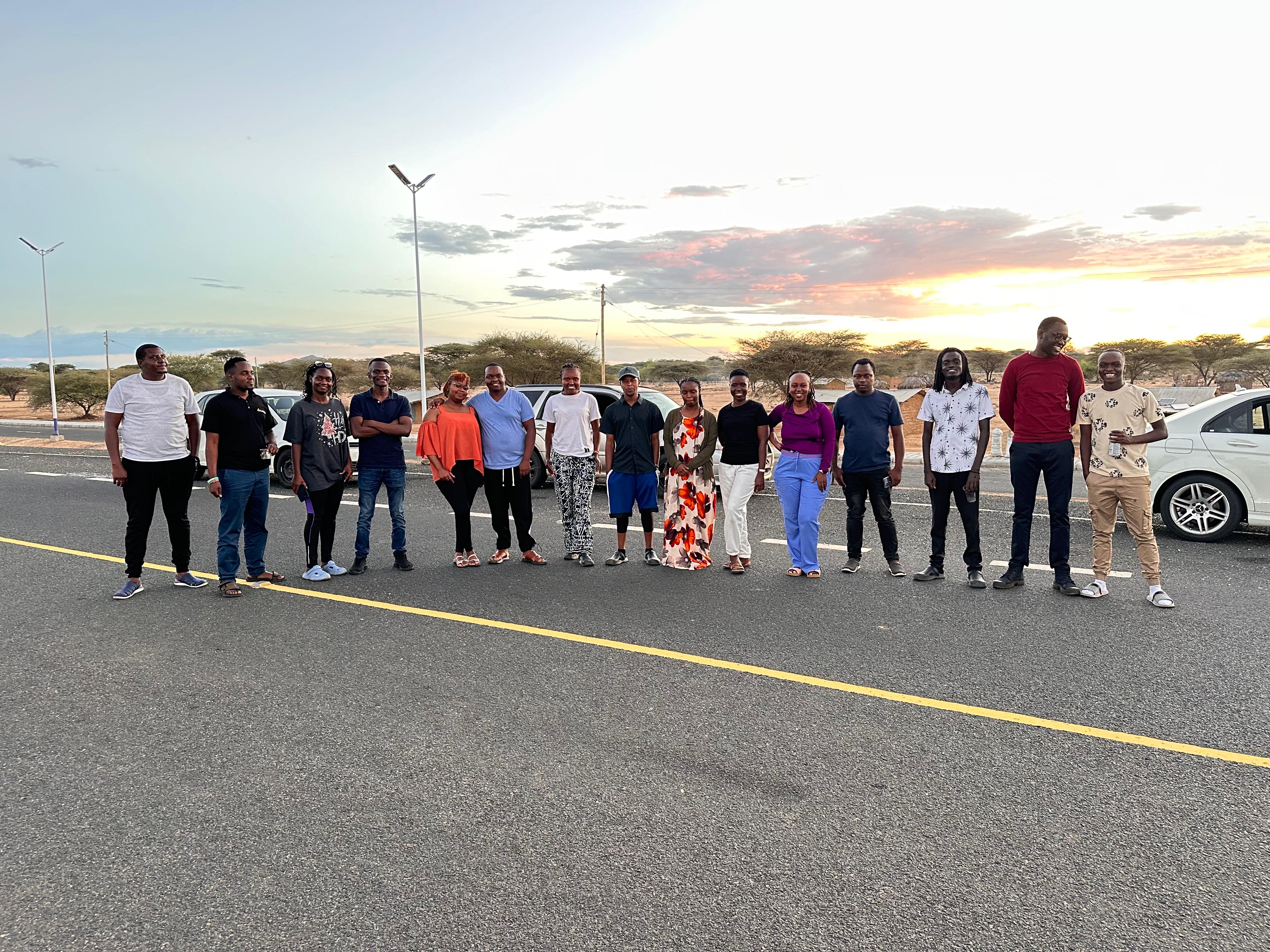 Families creating memories together